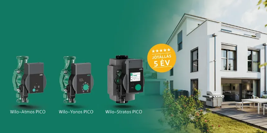 Fűtési rendszerek megbízható, energiahatékony szivattyúi